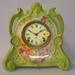 Antique Ansonia (La Chapelle) porcelain Mantle Clock
