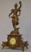 Antique French Marble & bronzed Mantle Clock