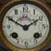 Antique French Marble & bronzed Mantle Clock