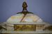 Antique Ansonia Rutland White Onyx Marble Clock