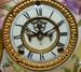 Antique Ansonia (La Layon) Porcelain Mantle Clock
