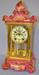 Antique Ansonia Porcelain Crystal Reg. #5 Clock
