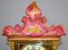 Antique Ansonia Porcelain Crystal Reg. #5 Clock