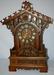 Antique Wood Case Cuckoo Shelf Clock