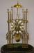 Vintage Fusee Brass skeleton Clock