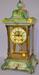 Antique Ansonia Porcelain Crystal Regulator #3 Clock