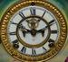 Antique Ansonia (La Orb) Royal Bonn Porcelain Clock