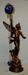 Vintage Statue 36 1/2"  Ball Swinger Clock