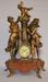 Antique French double statue figure clock