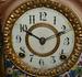 Antique Ansonia (ABIA) porcelain Mantle Clock