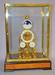 Vintage brass Fusee skeleton clock