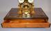 Vintage brass Fusee skeleton clock