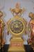 Antique Ansonia Huntress & Fisher Double Figure Clock
