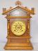 Antique Ansonia wood cabinet "C" Clock