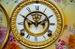 Antique Ansonia (La Croix) Porcelain Mantle Clock