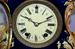 Antique Gilbert #4767 Porcelain Mantle Clock