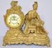 Antique Ansonia (Knight) figure Clock