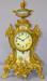 Antique New Haven Ornate Metal Mantle clock