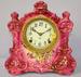 Antique Ansonia (warlock) porcelain Mantle Clock