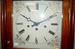 Vintage Pillar & Scroll chiming Shelf Clock