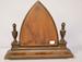 Antique Waltham mahogany Desk Clock