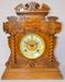 Antique Ansonia (Vivian) wood cabinet Clock