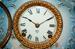 Antique Ansonia (Tram) porcelain Mantle Clock