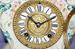 Antique WL Gilbert Porcelain Mantle clock