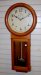 Antique Ansonia Oak Wall Regulator Clock