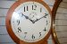 Antique Ansonia Oak Wall Regulator Clock