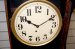 Antique Ingraham Oak Store Regulator Clock