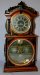 Vintage Ithaca 3 1/2" Calendar Shelf Clock
