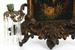 N. Batchelor Iron Front Girandole Mantel Clock