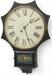 Terry Clock Co. Iron Front Wall Clock