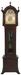 Mahogany 2 Weight Grandfather Clock
