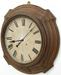 Ansonia Oak "Gallery" Wall Clock