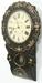 E.N. Welch Papier Mache Wall Clock