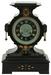 Tiffany & Co. Bronze Mounted Marble Mantel Clock