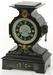 Tiffany & Co. Bronze Mounted Marble Mantel Clock
