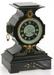 Tiffany & Co. Bronze Mounted Marble Mantel Clock