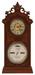 Ithaca No. 8 Shelf Library Calendar Clock