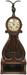 Joseph Nowell Mahogany Lyre Banjo Clock