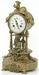 French Bronze Figural Clock