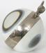 Glass Ball Paperweight Clock