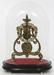 Fusee Skeleton Dome Clock