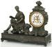Ansonia "Cincinnatus" Figural Mantel Clock