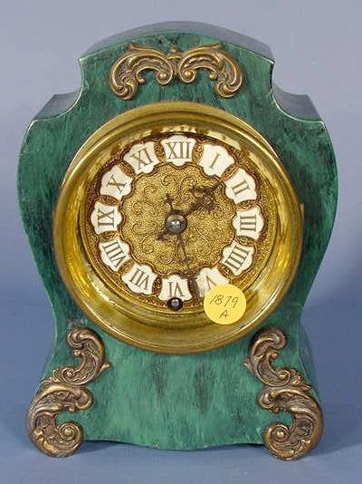 Cast Iron Mantle Clock