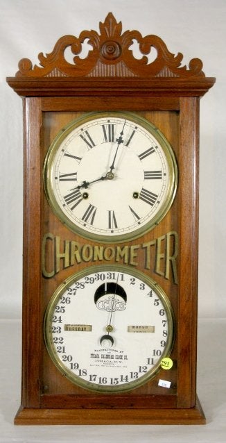 Ithaca No.10 Farmer’s Calendar Clock