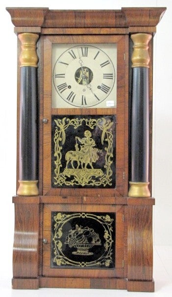 Seth Thomas 2 Weight Double Decker Clock