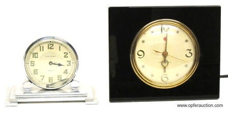 (2) DESK CLOCKS